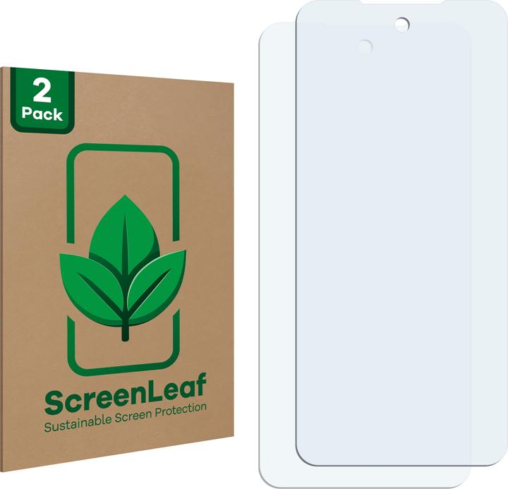 Immagine prodotto ScreenLeaf Pellicola protettiva sostenibile Pellicola protettiva dello schermo chiara trasparente (2 Pezzo/i, Umidigi Bison GT2 Pro)