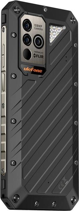 Actual product image Ulefone Smartphone Power Armor 18T Ultra 5G 12GB/512GB (schwarz) ohne Ladegerät (512 GB, Black, 5G)