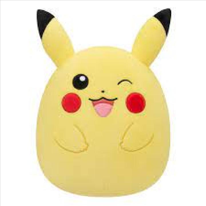 Immagine prodotto Squishmallows Pokemon: - Peluche Pikachu ammiccante da 20 pollici (50 cm)