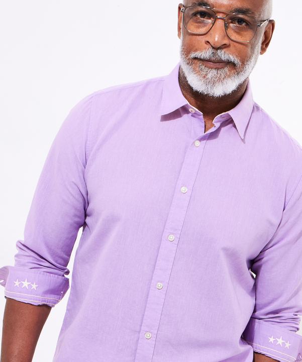Actual product image Joe Browns Linen Blend Long Sleeve Shirt (L)