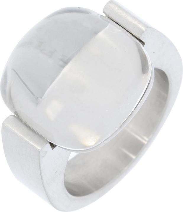 Produktbild Xen Ring mit 15x15 mm grossen Quarz hell (59)