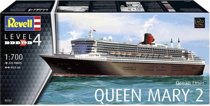 Actual product image Revell Queen Mary 2