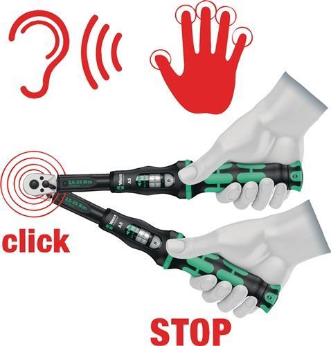 Image du produit Wera Click-Torque B 2 (3/8", 20 Nm, 100 Nm)