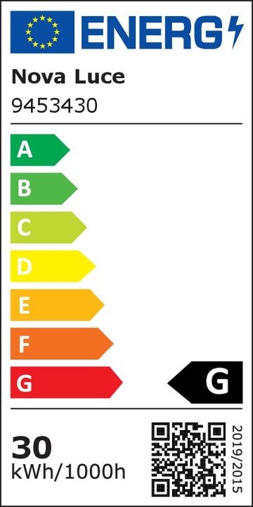 Energy Label Nova Luce Rando Thin (1950 lm)