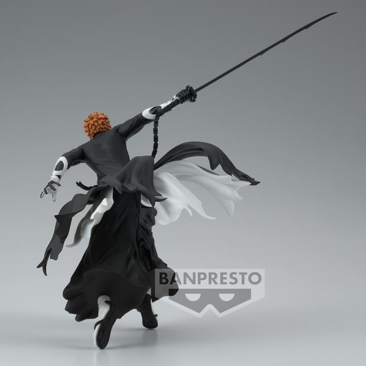 Actual product image Banpresto Bleach - Vibration Stars - Ichigo Kurosaki Statue 12cm