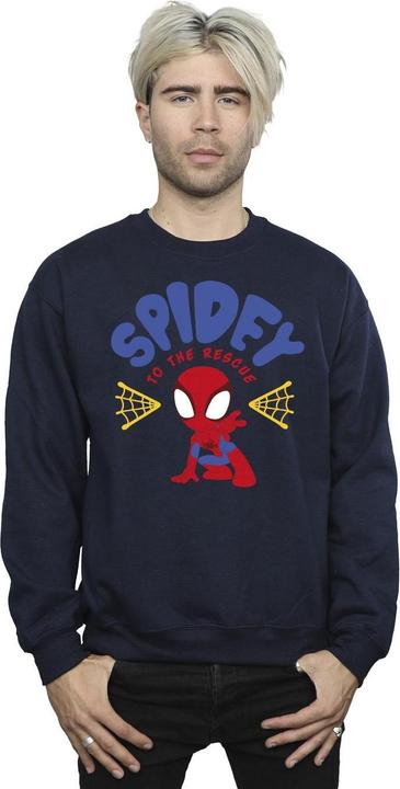 Image du produit - Sweat SPIDEY AND HIS AMAZING FRIENDS RESCUE - Homme (L)