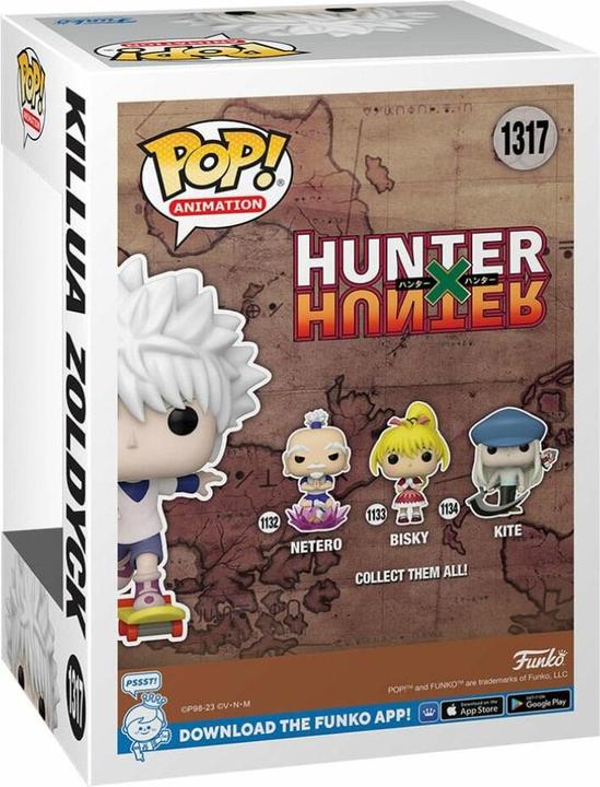 Image du produit Funko POP! Animation Hunter x Hunter Killua Zoldyck (Skating) Edition Limitée BoxLunch