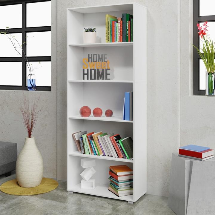 Actual product image Casaria Bookcase (190 x 60 x 28 cm)