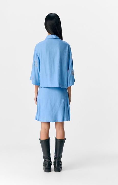 Image du produit Object Stickerei Crop-Bluse (36)