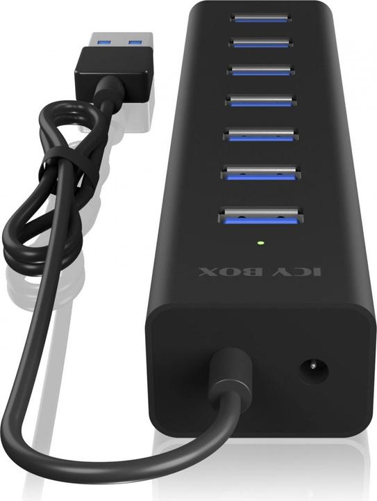 Produktbild Icy Box IB-HUB1700-U3 (USB-A, 7 Ports)