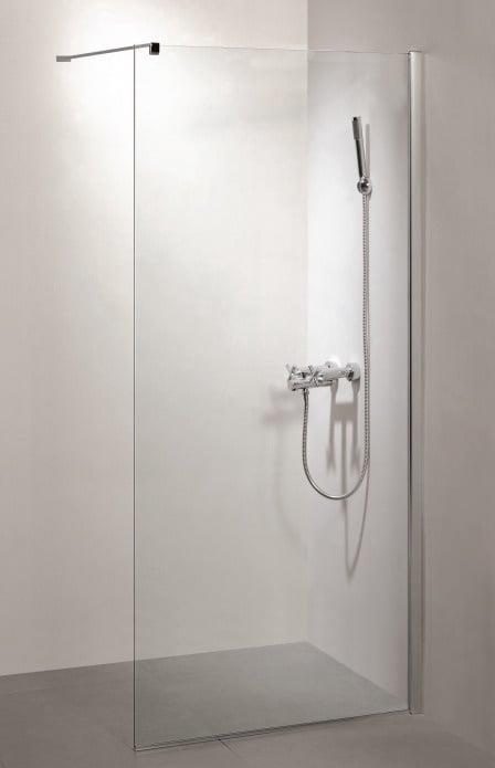 Produktbild Masterjero SHOWER WALL GLASS116X195CM 8MM CHROME