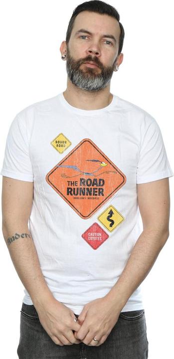 Produktbild Looney Tunes Road Runner Road Sign TShirt (L)