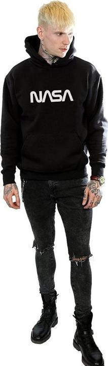 Image du produit Nasa Hommes Modern Logo Cotton Hoodie (XXL)