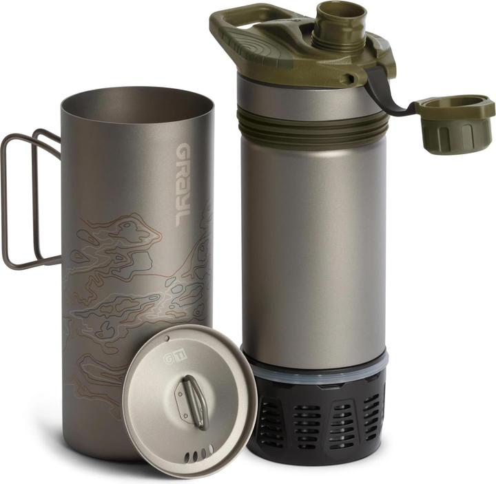 Actual product image Grayl Geopress Titanium (0.71 l)