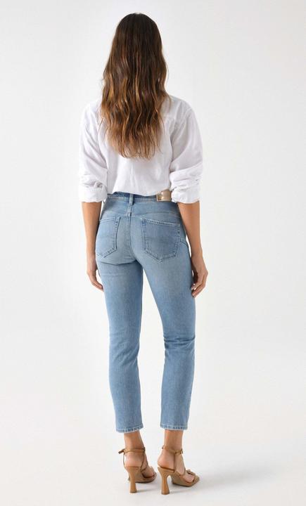 Image du produit Salsa Jeans Jeans Faith Light Wash Button Detail (28)