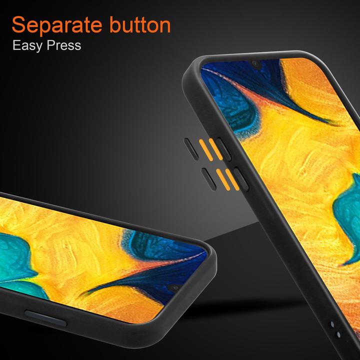 Actual product image Cadorabo Hybrid Matt Cover (TCL A30, Samsung Galaxy M10s, Samsung Galaxy A20)