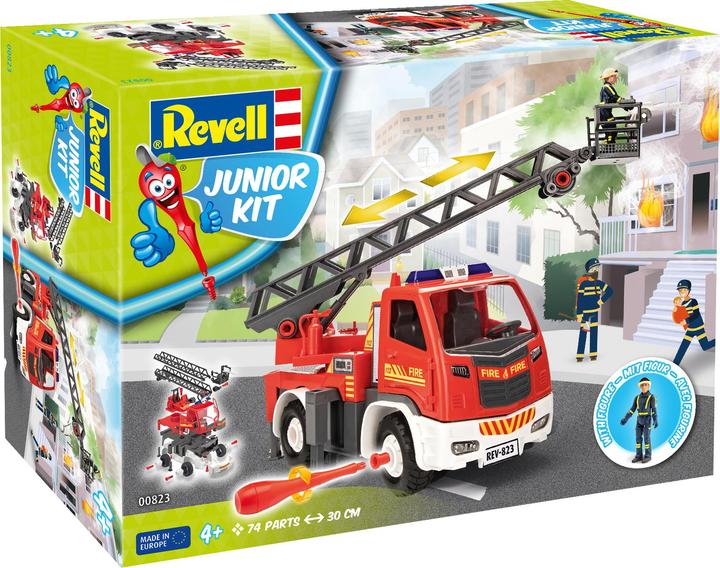 Image du produit Revell Pompiers avec échelle pivotante et figurine