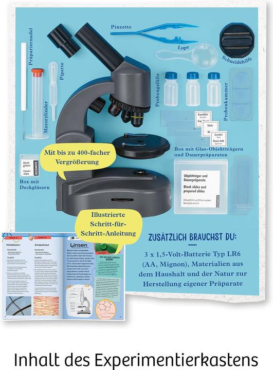 Actual product image Kosmos Microscope