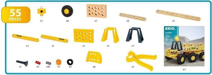 Produktbild Brio Builder Volvo Muldenkipper 3J