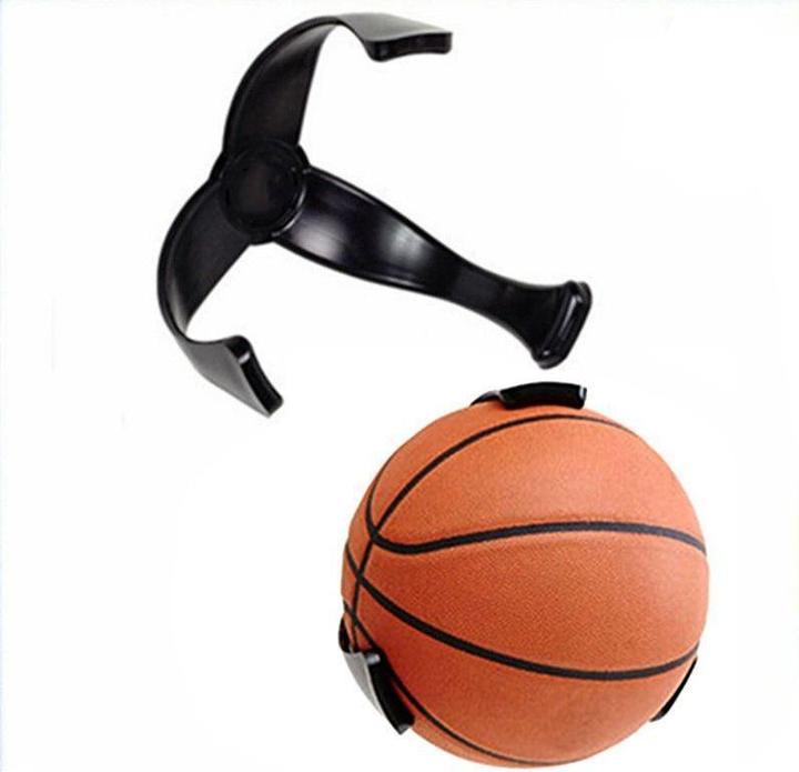 Produktbild JTI Wandhalter für Ball - Schwarz - Kunststoff