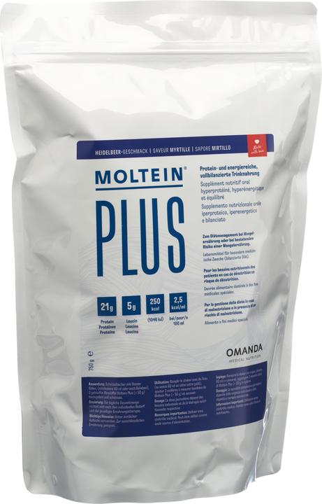 Moltein Plus 2.5 Heidelbeere (750g) (Heidelbeere, 1 Stk., 750 g)