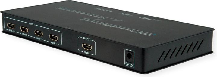 Actual product image Roline HDMI 4x1 QUAD Multi-Viewer Switch