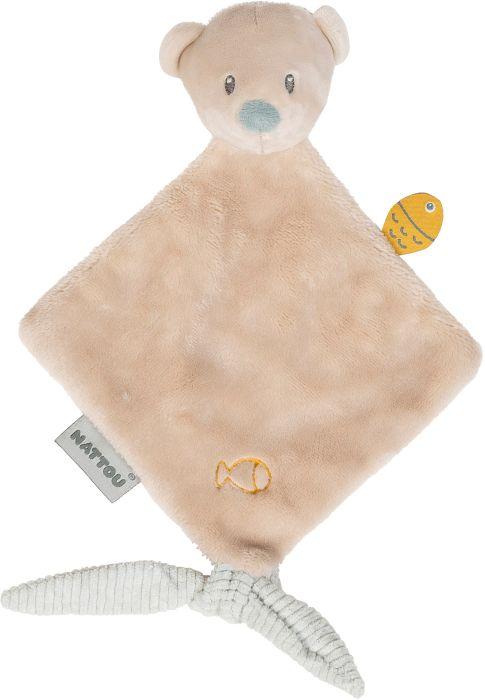 Nattou Mini Cuddle Scarf Bear Jules