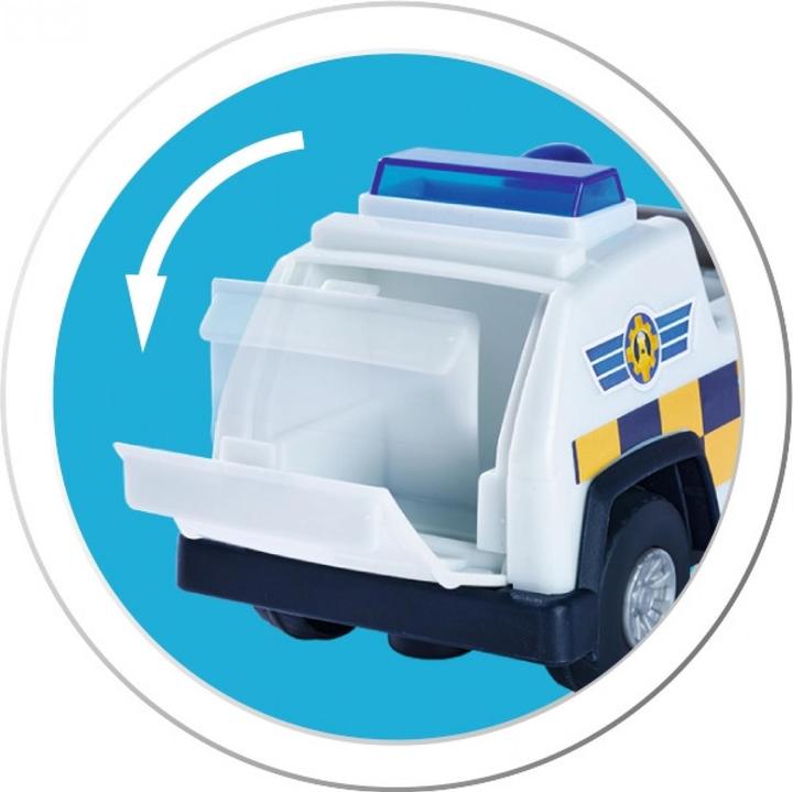 Produktbild Simba Brandweerman Sam Politie 4x4 Jeep met Speelfiguur
