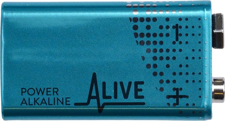 Actual product image Alkaline battery (2 pcs., 9V Block, 600 mAh)