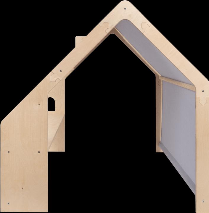 Produktbild Activity Board Holzhaus mit blauem Dach