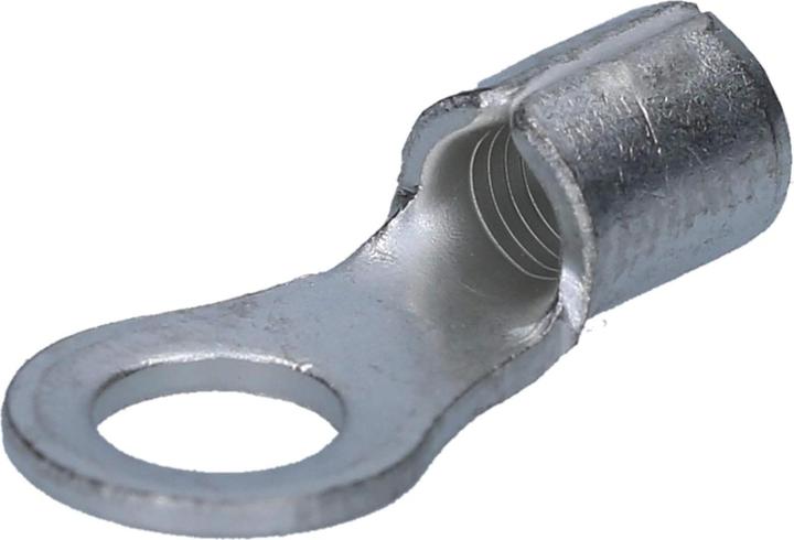 Kalitec 10 pieces Cembre S6-M5 I uninsulated I Ring cable lug 4mm² to 6mm² I Crimp connector M5