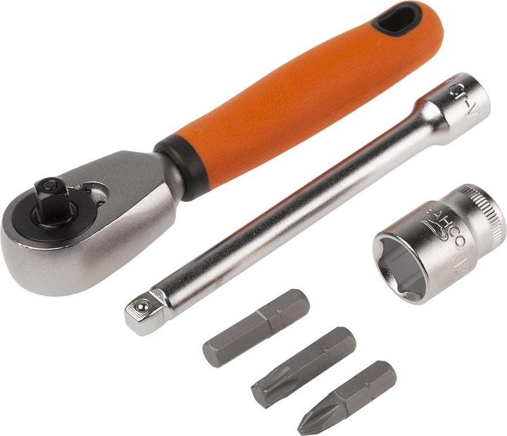 Produktbild Bahco Steckschlüssel-Satz (5 mm, 6 mm, 7 mm, 4 mm, 4.5 mm, 5.5 mm)