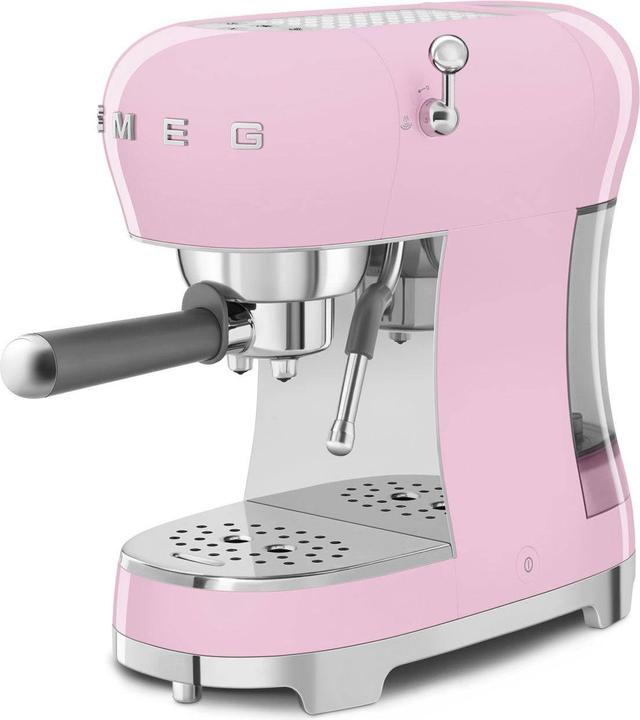 Smeg ECF02PKEU Portafilter espresso/koffiezetapparaat Rose (EU-stekker)