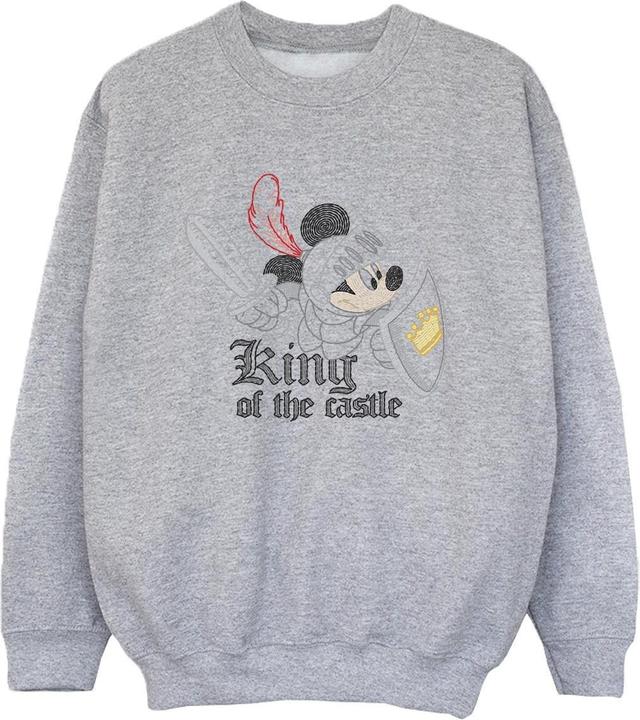 Actual product image Disney Boys Mickey Mouse King Of The Castle Sweatshirt (104)