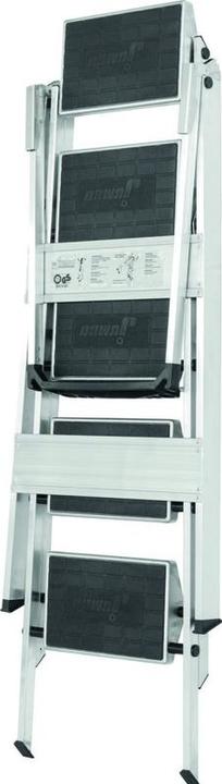 Actual product image Hymer-Leitern Klapptreppe mit Bügel 6061 / 5 Stufen (Scaffolding)