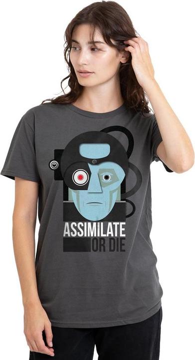 Immagine prodotto Assimilate or Die Maglietta Adulto Unisex (M)
