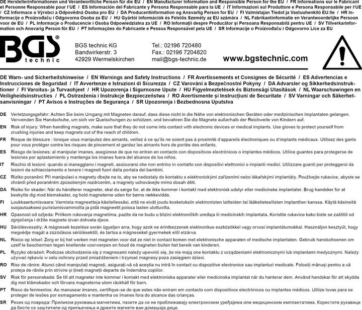 Productafbeelding BGS Magneetset (4 x)