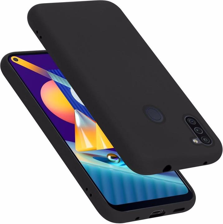 Actual product image Cadorabo TPU Liquid Silicone Case Cover (Samsung Galaxy M11, Samsung Galaxy A11)