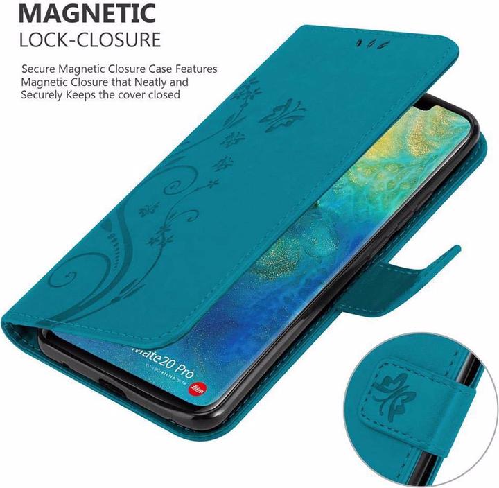 Image du produit Cadorabo Couverture du livre de fleurs (Mate 20 Pro)