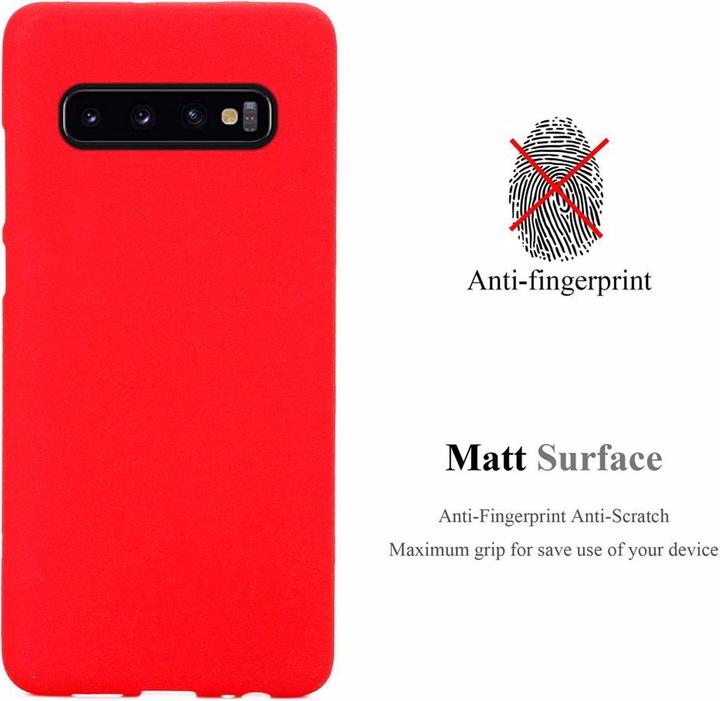 Actual product image Cadorabo TPU Frosted Cover (Samsung Galaxy S10)