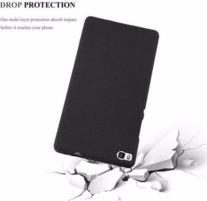 Actual product image Cadorabo TPU Frosted Cover (Huawei P8)