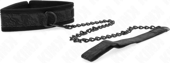 Actual product image Pipedream KINK - BASIC MODEL COLLAR WITH LEASH 77 CM MODEL 5 ADJUSTABLE 34-54 CM X 5 CM