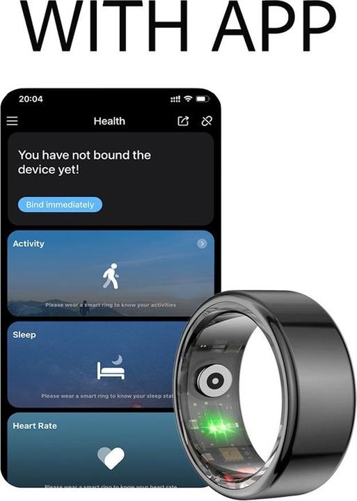 Produktbild Novidarte Smart Ring (Grösse M)