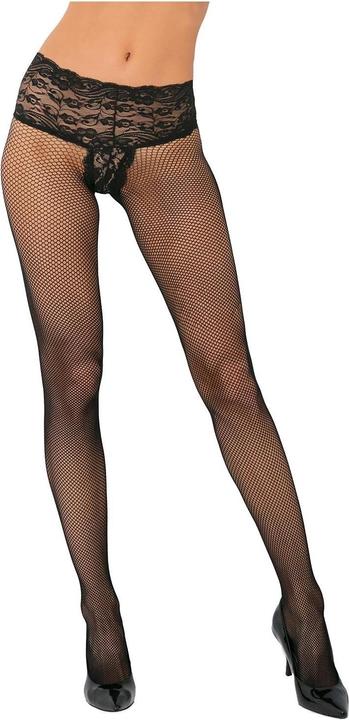 Immagine prodotto Rene Rofe Collant a rete in pizzo - Nero (Taglia unica)