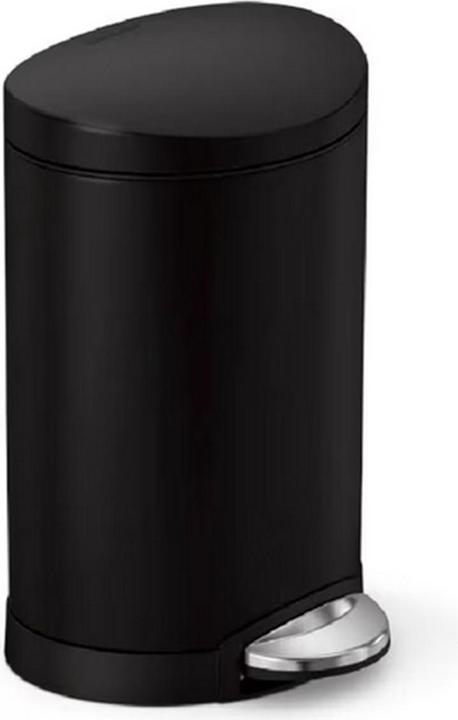 Produktbild Simplehuman Treteimer 6 l, Schwarz matt (6 l)