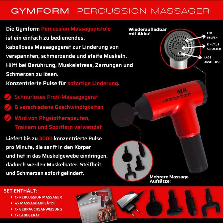 Image du produit Gymform Percussion Massager