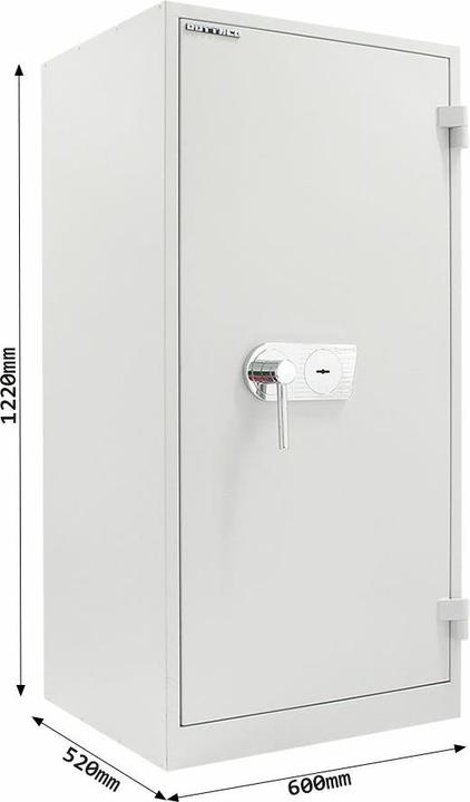 Immagine prodotto Rottner Armadio da ufficio in acciaio Ufficio 1 Serratura a doppia mappa Premium (230 l)