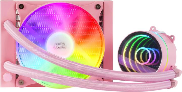 Actual product image Mars Gaming Kit Watercooling Aio Ml-One RGB - 120mm (Rose)