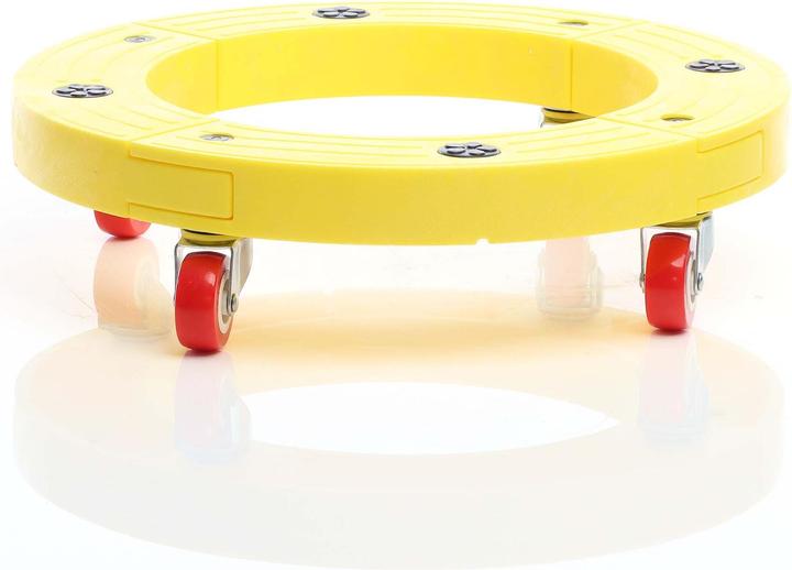 Immagine prodotto Wiltec Rullo di trasporto fino a 136 kg Tavola rotante rotonda Ø 400 mm Muovi e officina Roll Dog (136 kg)