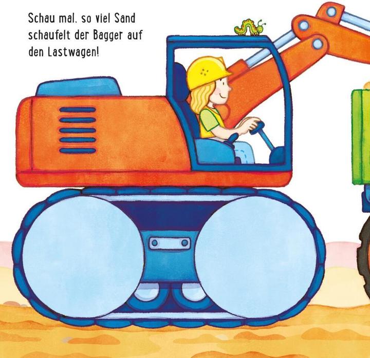 Produktbild Baby Pixi (unkaputtbar) 115: Bagger, Traktor, Feuerwehr (Deutsch)